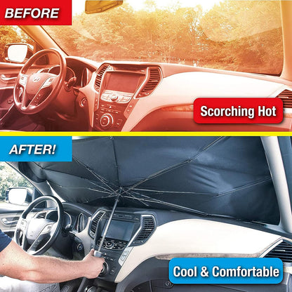 Car Windshield Sun Shade – Foldable Sunshade
