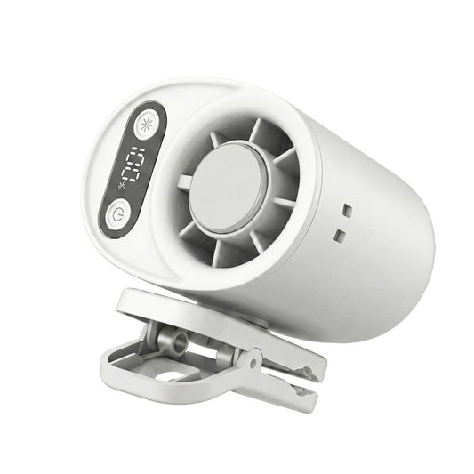 Handheld Waist Mounted Fan – Portable Clip-On Cooling Fan