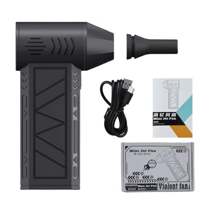 Mini Jet Fan – High Speed Portable Turbo Fan