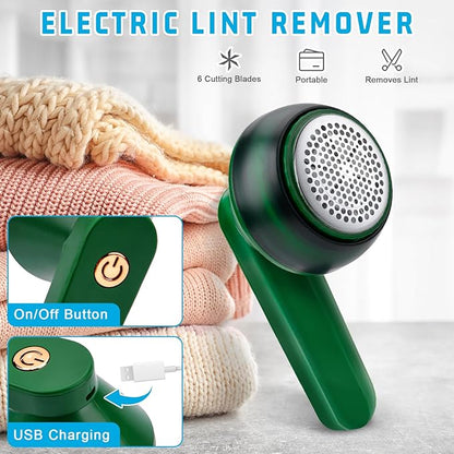 Rechargeable Lint Remover – Fabric Shaver for Clothes