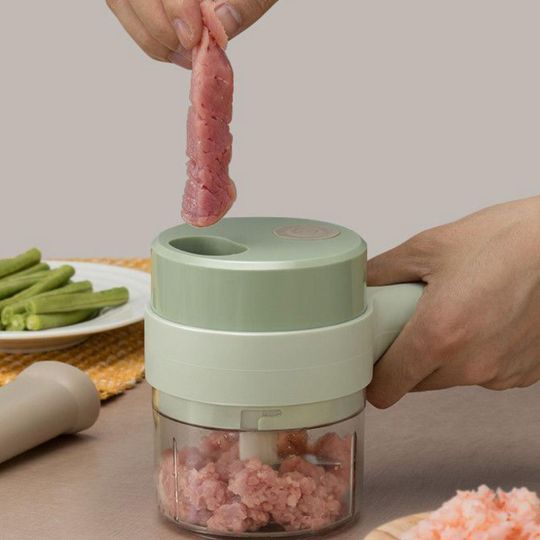 Wireless Chopper – Rechargeable Mini Garlic & Vegetable Chopper
